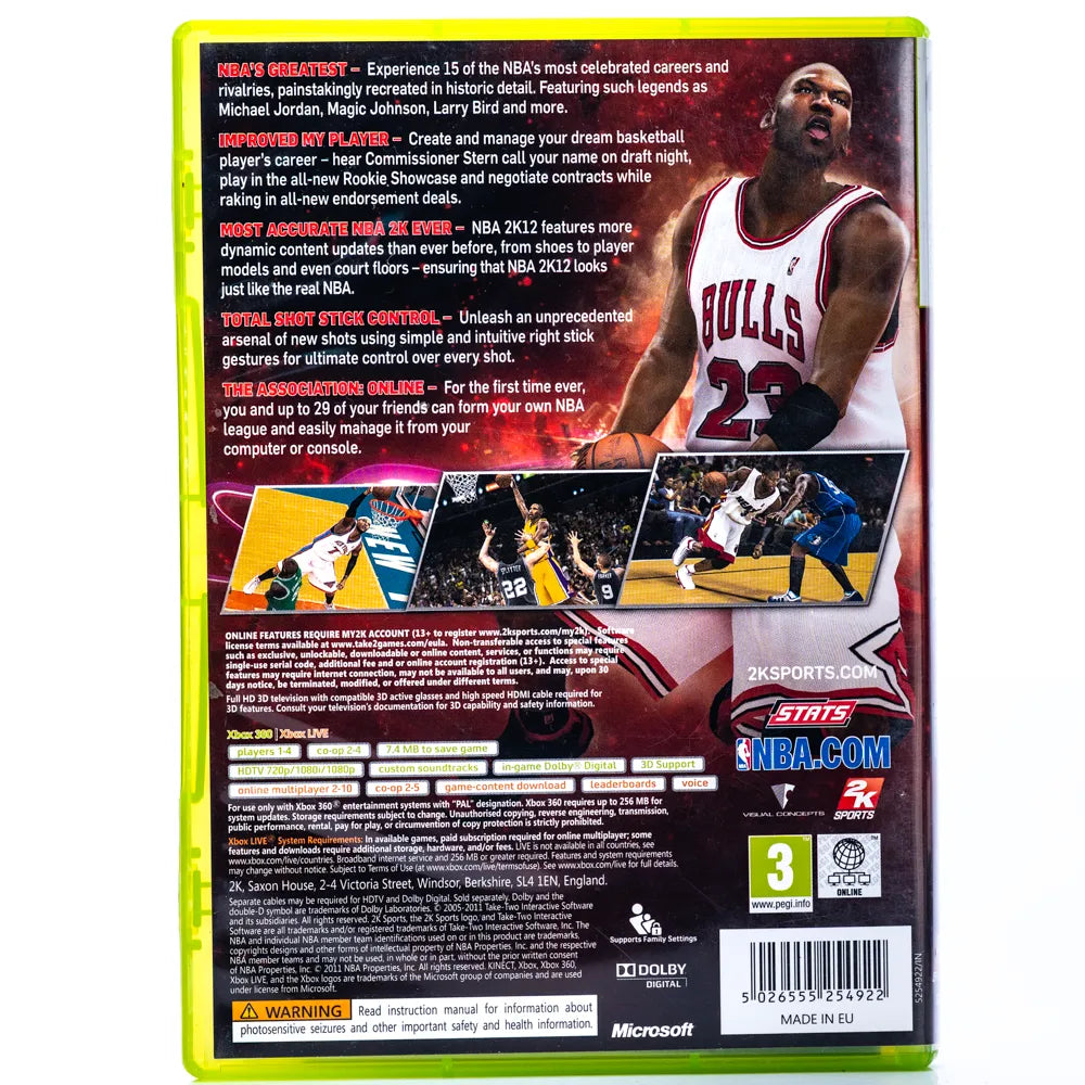 NBA 2K12 - Xbox 360 spill - Retrospillkongen