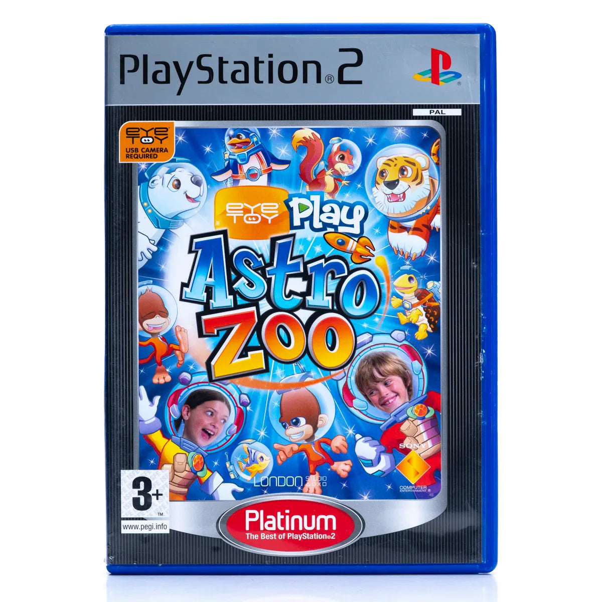 EyeToy Play: Astro Zoo - PS2 spill - Retrospillkongen