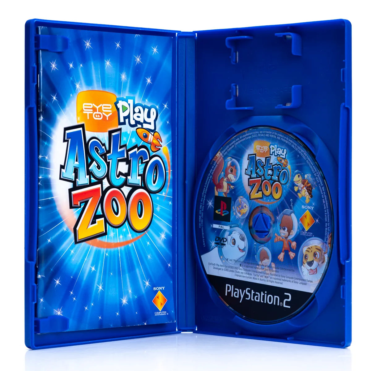 EyeToy Play: Astro Zoo - PS2 spill - Retrospillkongen