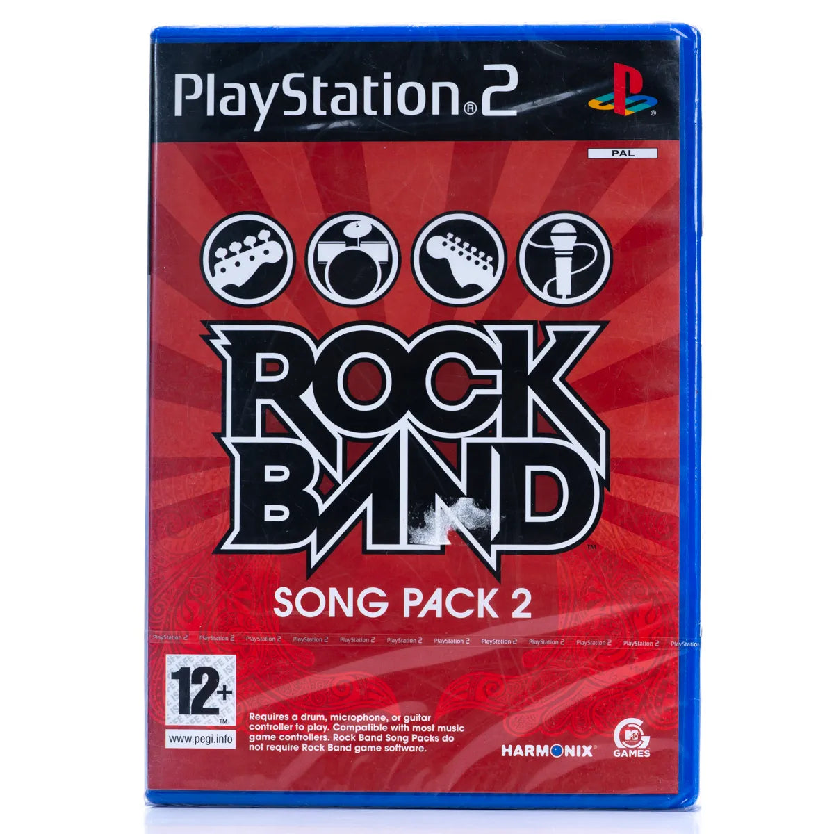 Rock Band: Song Pack 2 - PS2 Spill (Forseglet) - Retrospillkongen