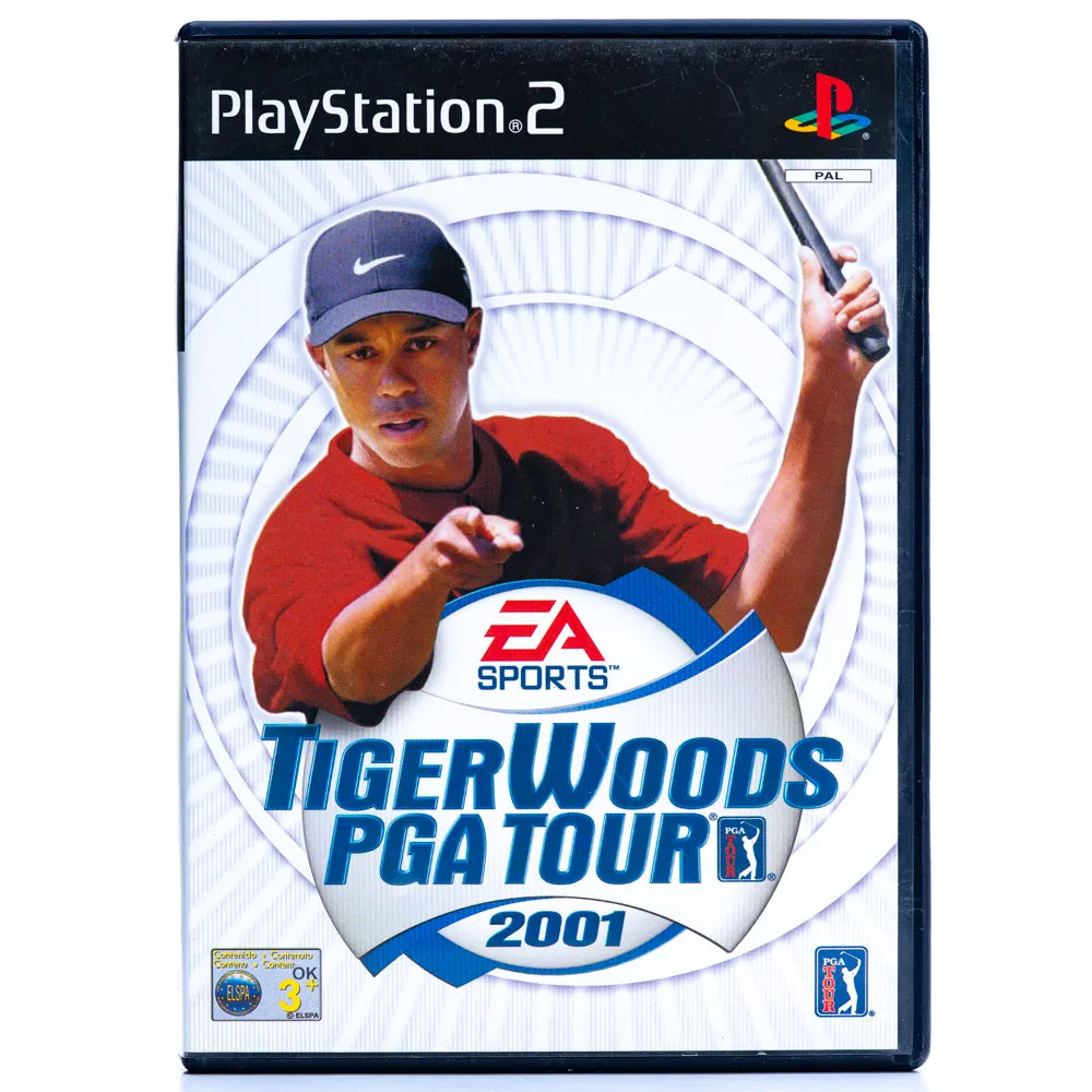 Tiger Woods PGA Tour 2001 - PS2 spill - Retrospillkongen