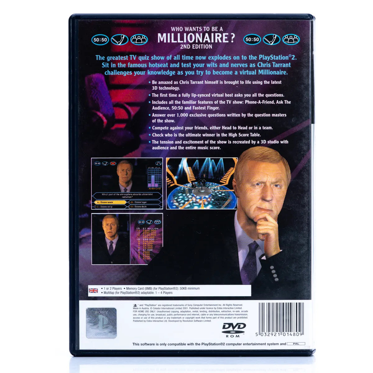 Who Wants to Be a Millionaire: 2nd Edition - PS2 spill - Retrospillkongen