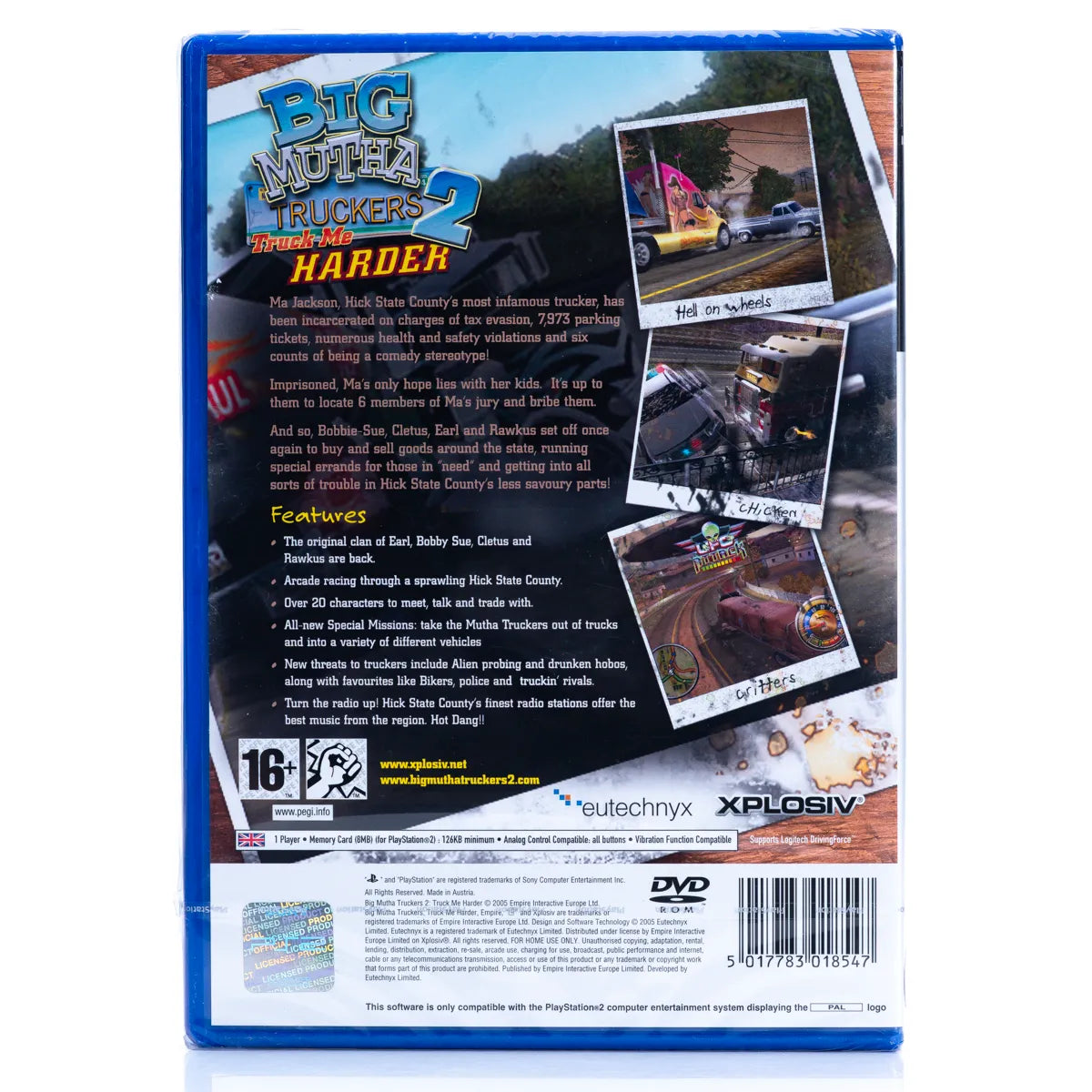 Big Mutha Truckers 2: Truck Me Harder - PS2 Spill (Forseglet) - Retrospillkongen