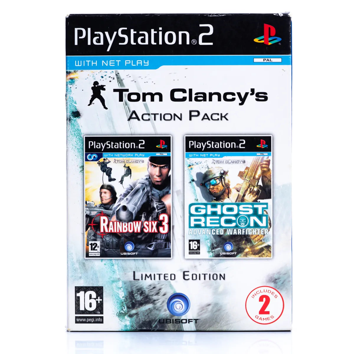 Tom Clancy's Action Pack - Limited Edition - PS2 Spill - Retrospillkongen