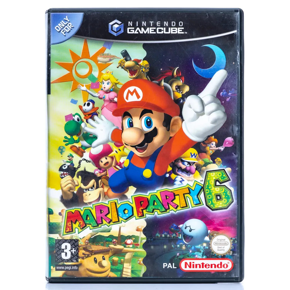 Mario Party 6 - GameCube spill - Retrospillkongen