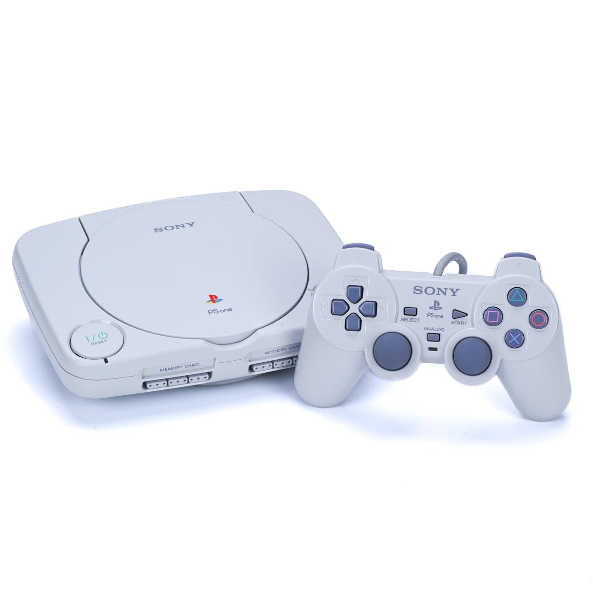 Sony Playstation 1 Konsoll Pakke - Grå Eske (PSone / PS1) - Retrospillkongen