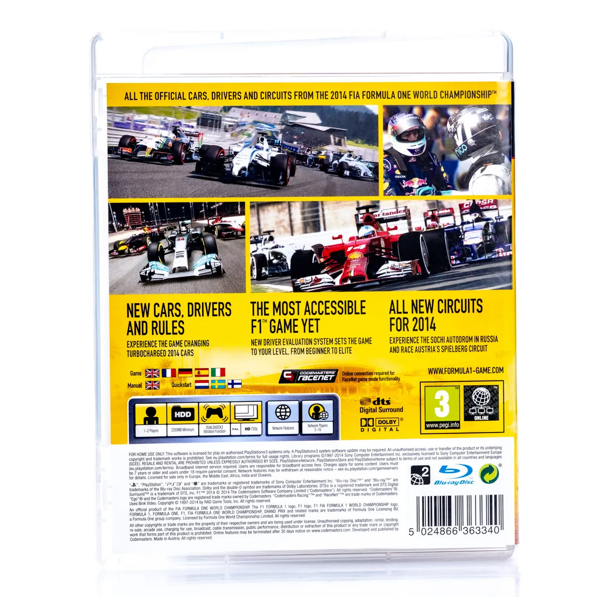 F1 2014 - PS3 Spill - Retrospillkongen
