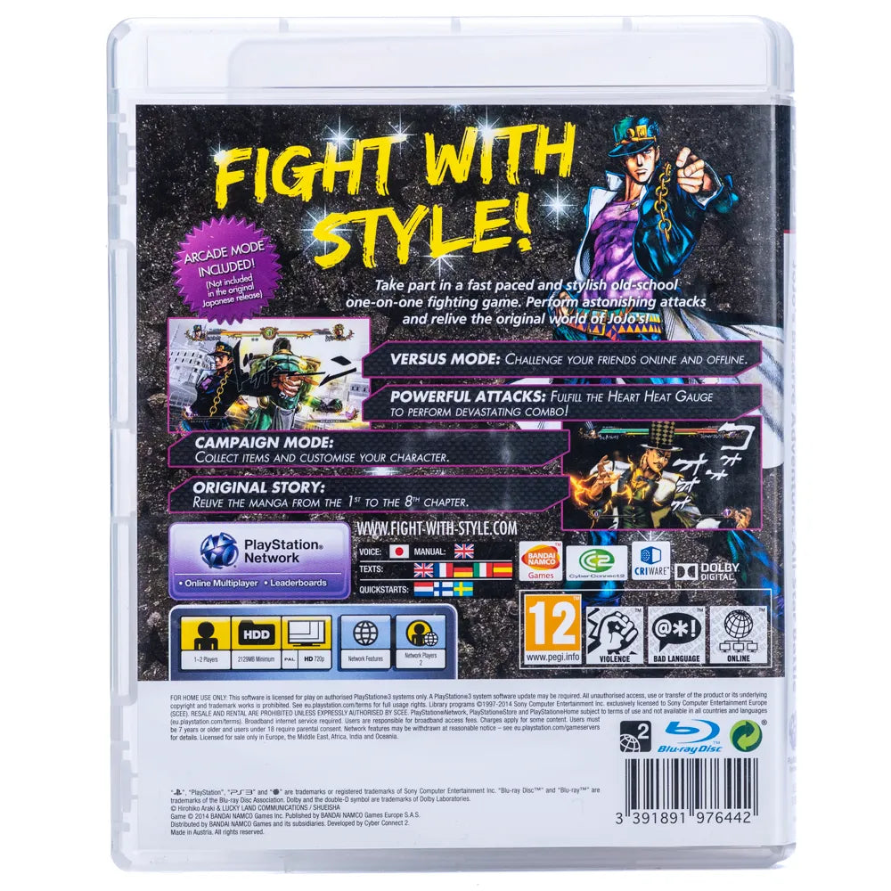 JoJo’s Bizarre Adventure: All-Star Battle - PS3 spill - Retrospillkongen
