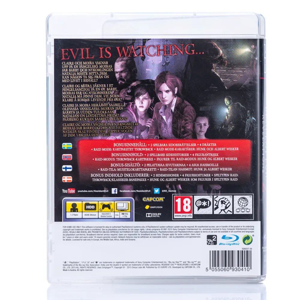 Resident Evil Revelations 2 - PS3 spill - Retrospillkongen