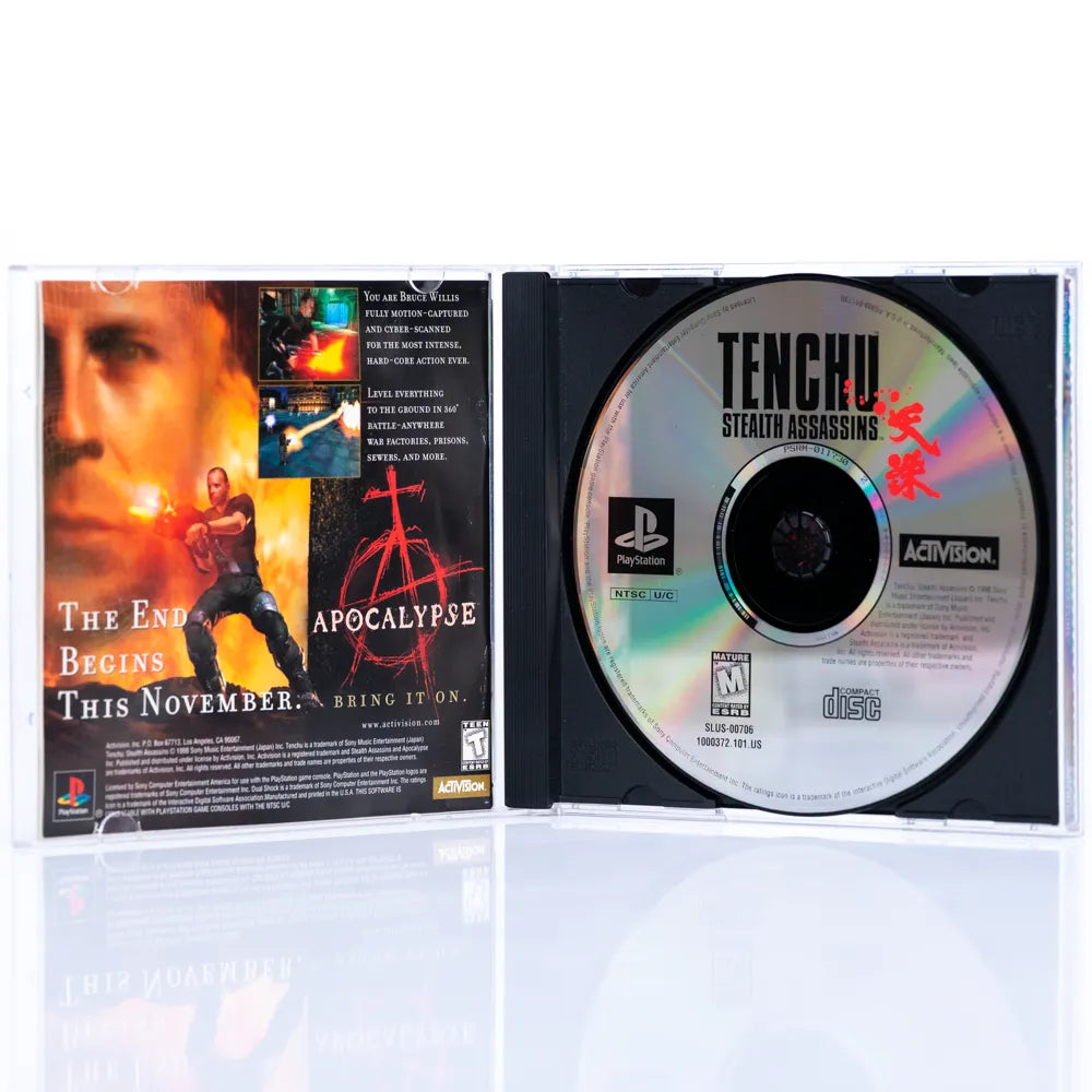 Tenchu: Stealth Assassins - PS1 spill - Retrospillkongen
