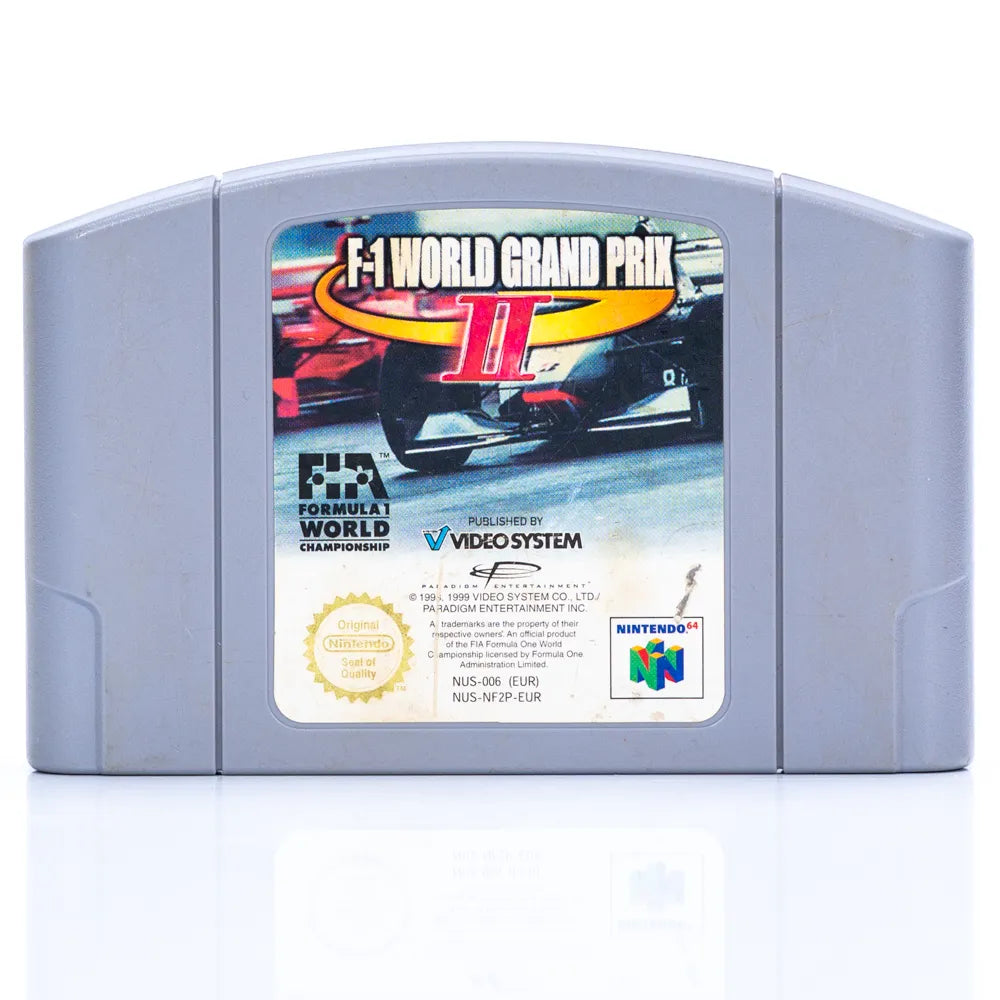 F-1 World Grand Prix II - N64 spill - Retrospillkongen