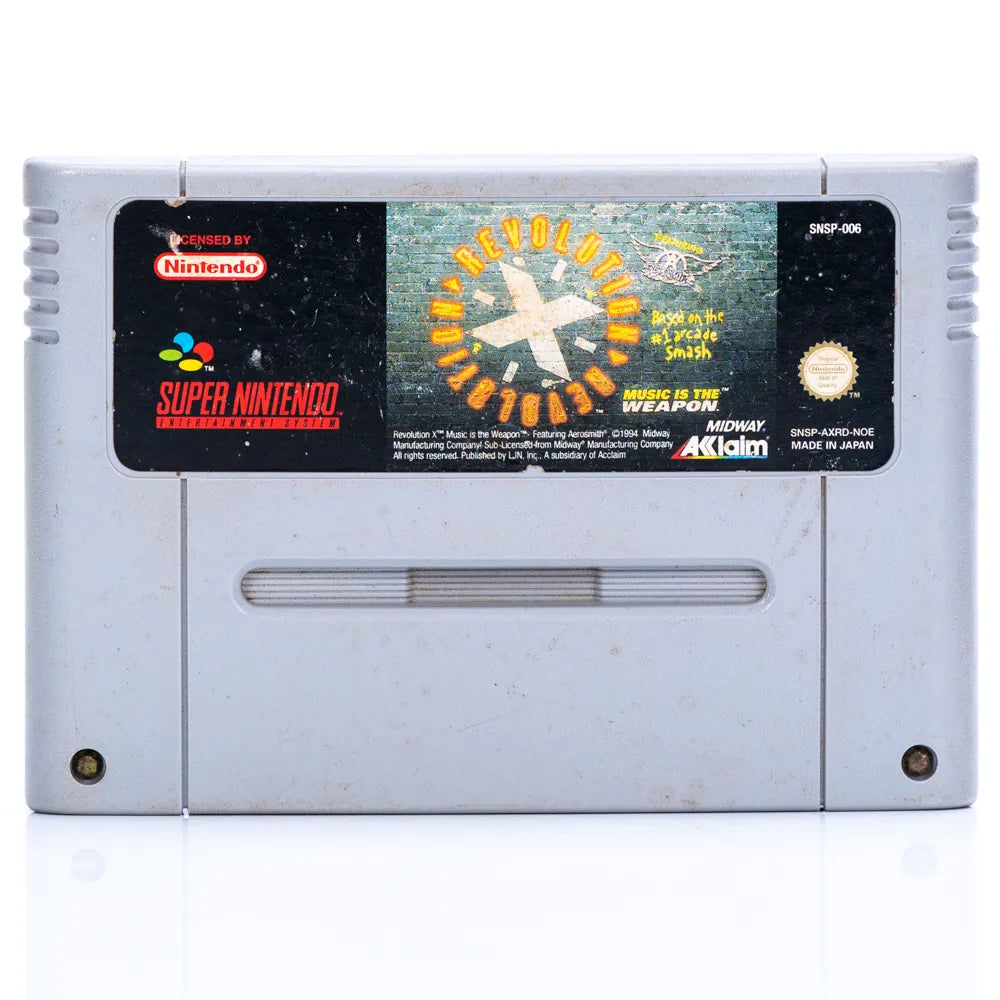 Revolution X - SNES spill - Retrospillkongen