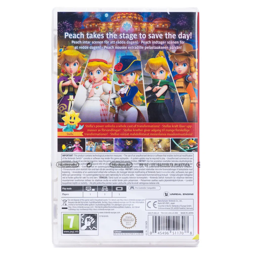 Princess Peach Showtime! - Switch spill (Forseglet) - Retrospillkongen