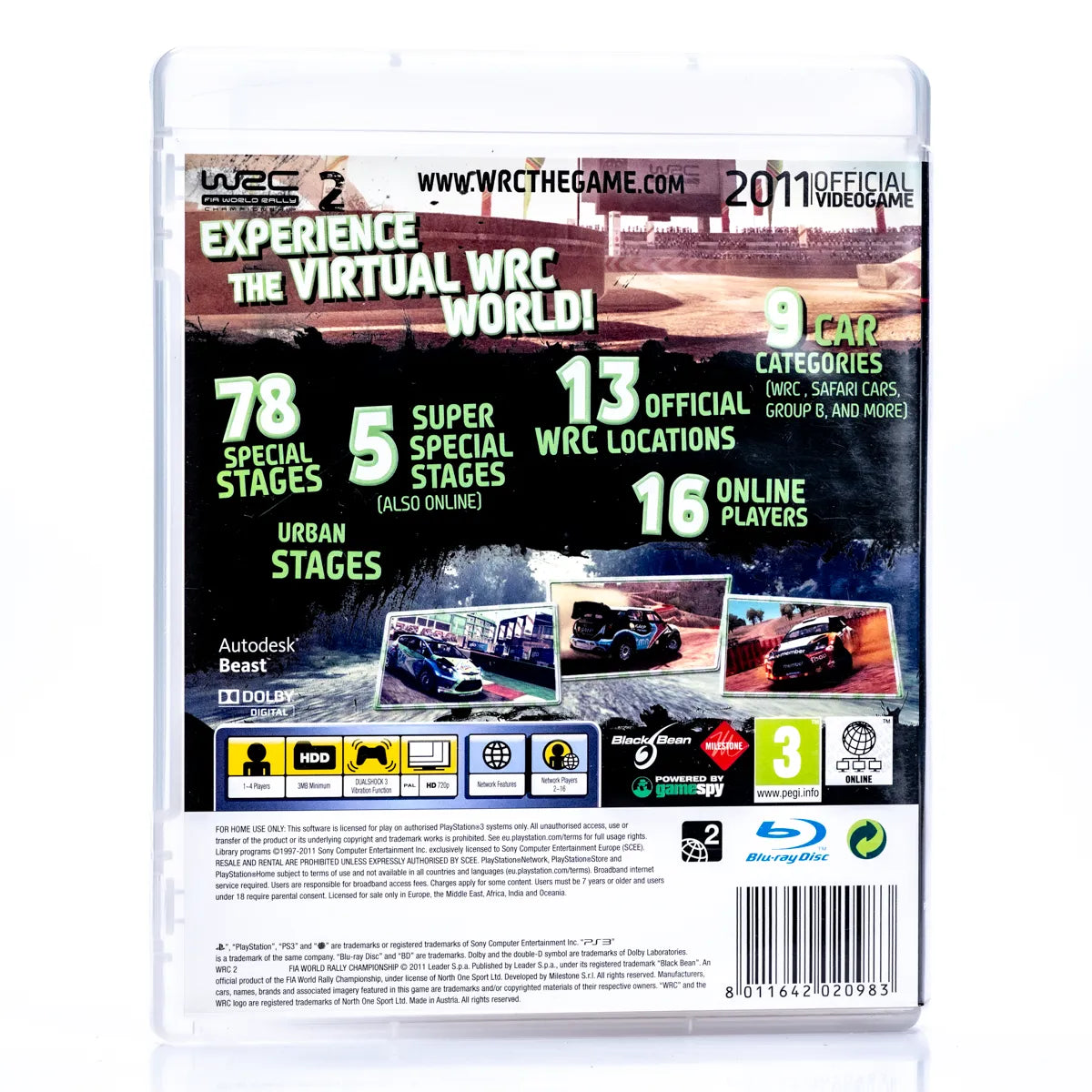 WRC 2: FIA World Rally Championship - PS3 spill - Retrospillkongen