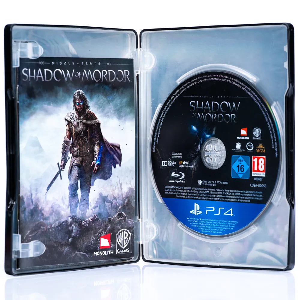 Middle-earth: Shadow of Mordor - PS4 Spill (Steelbook) - Retrospillkongen