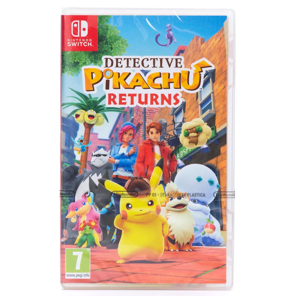 Detective Pikachu Returns - Switch spill (Forseglet)