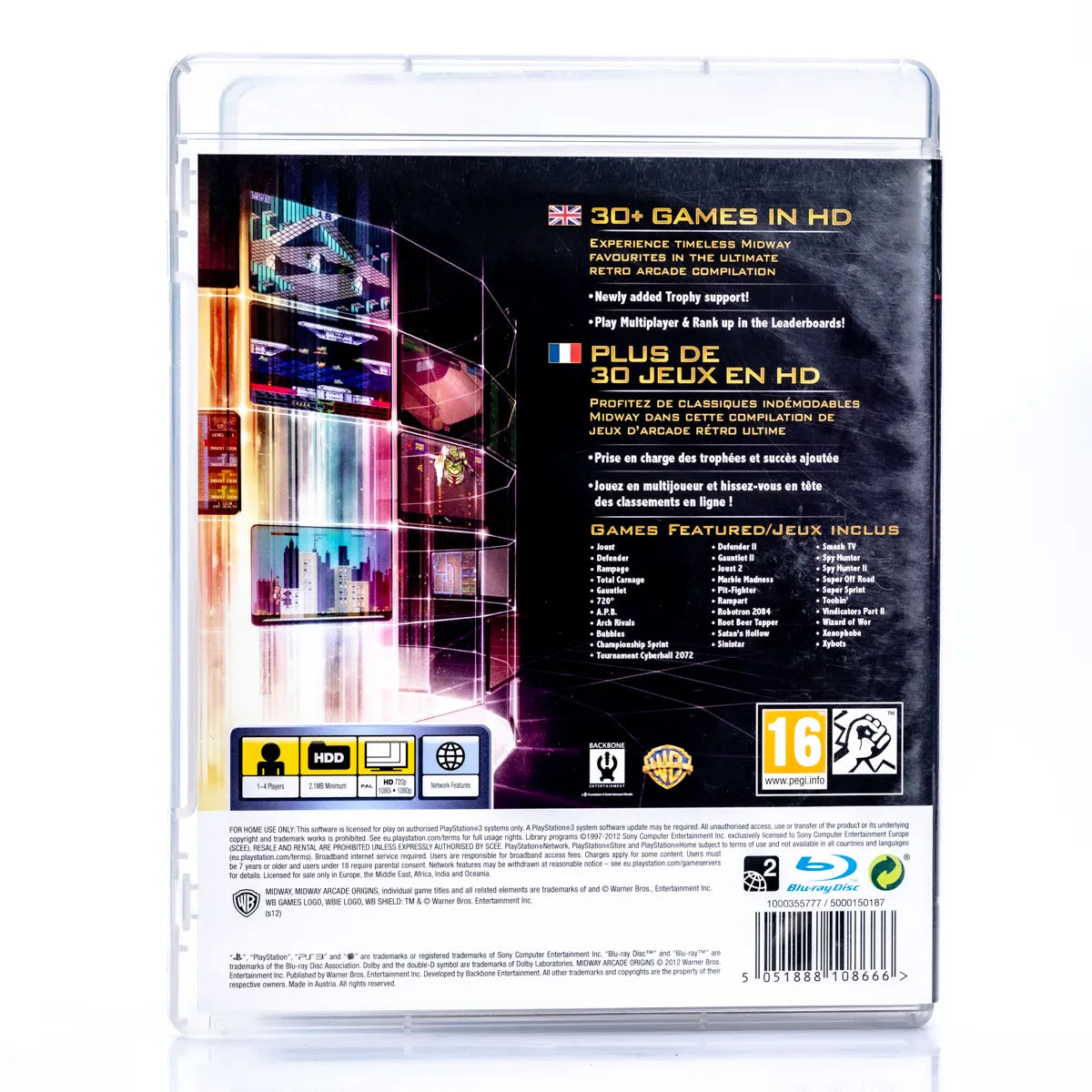 Midway Arcade Origins - PS3 Spill - Retrospillkongen
