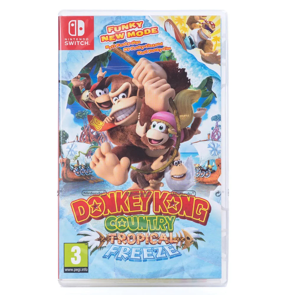 Donkey Kong Country: Tropical Freeze - Switch spill (Forseglet)