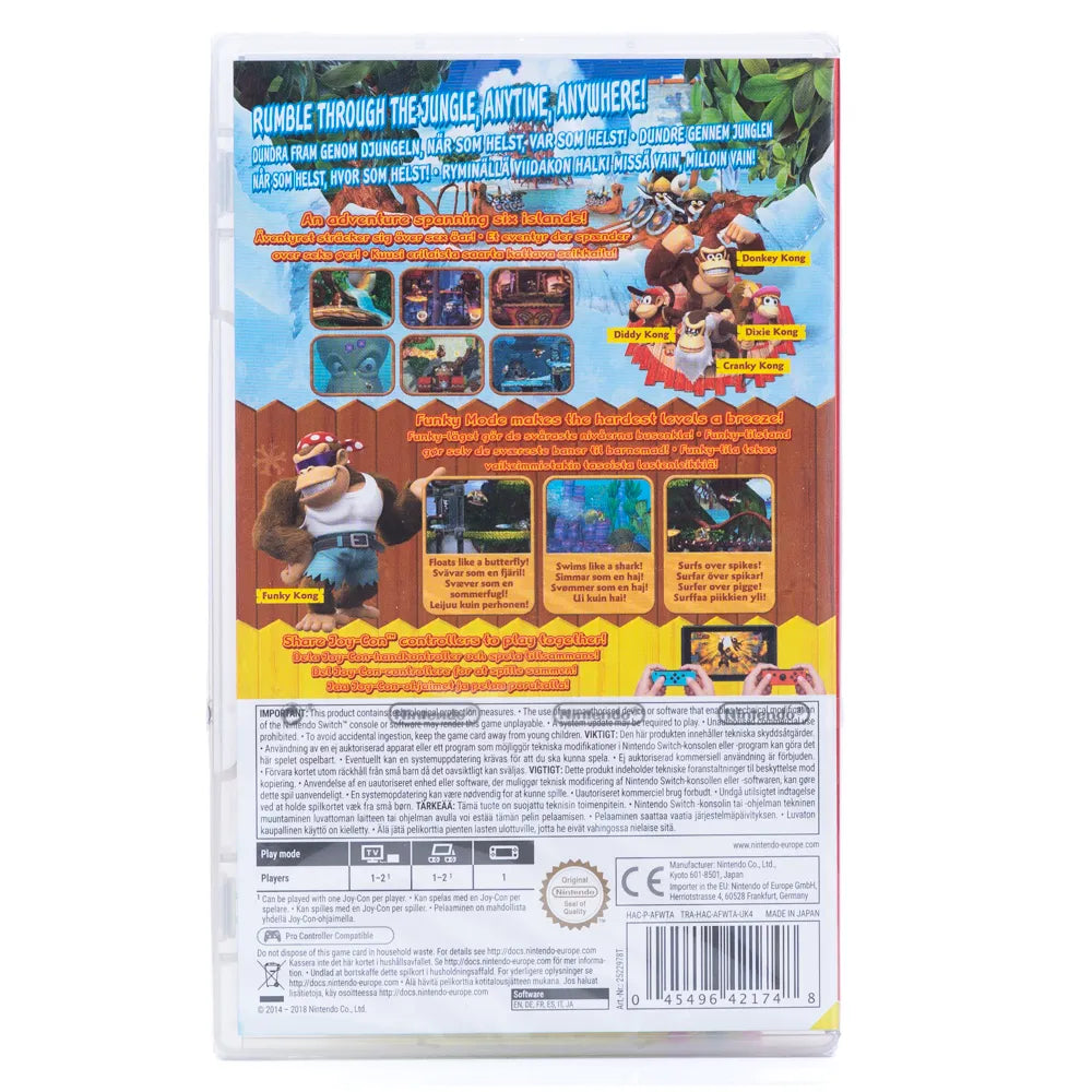 Donkey Kong Country: Tropical Freeze - Switch spill (Forseglet)