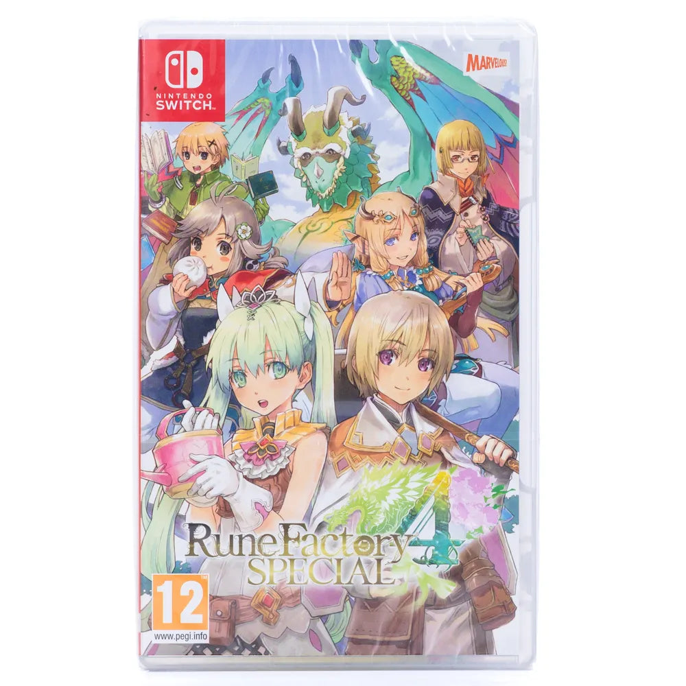 Rune Factory 4 Special - Switch spill (Forseglet)