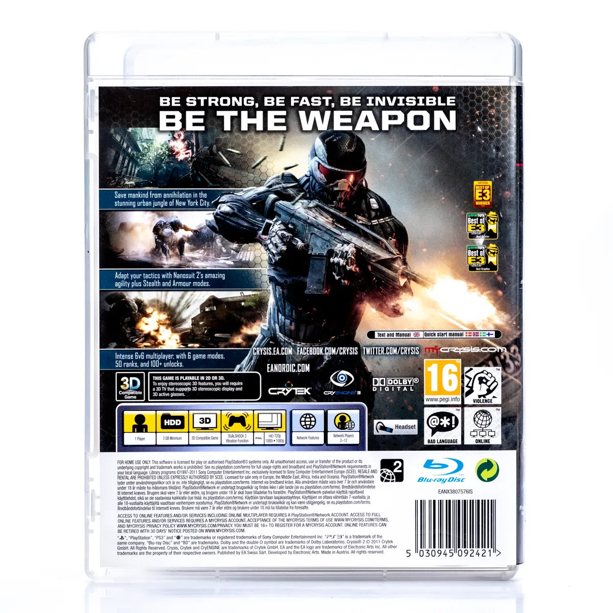 Crysis 2 - PS3 spill - Retrospillkongen