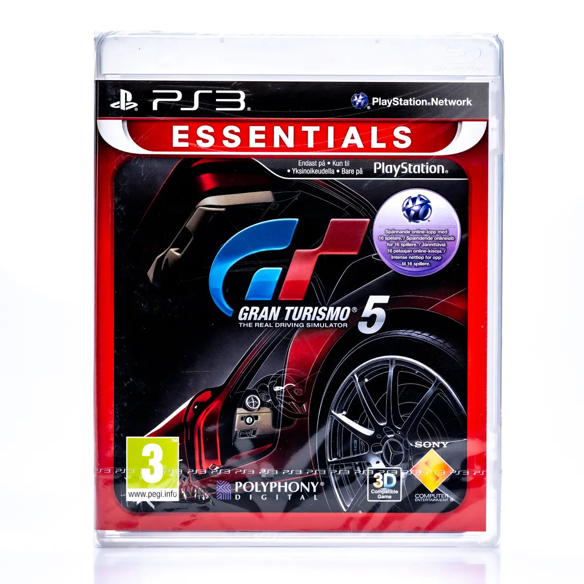 Gran Turismo 5 Essentials - PS3 spill (Forseglet) - Retrospillkongen
