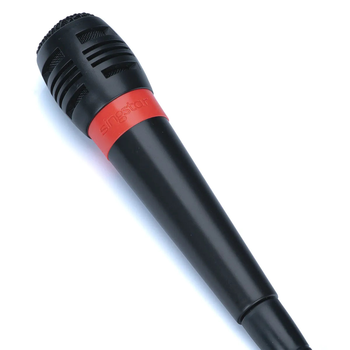 SingStar Kablet Mikrofon Rød for PlayStation 2 og 3 - Retrospillkongen