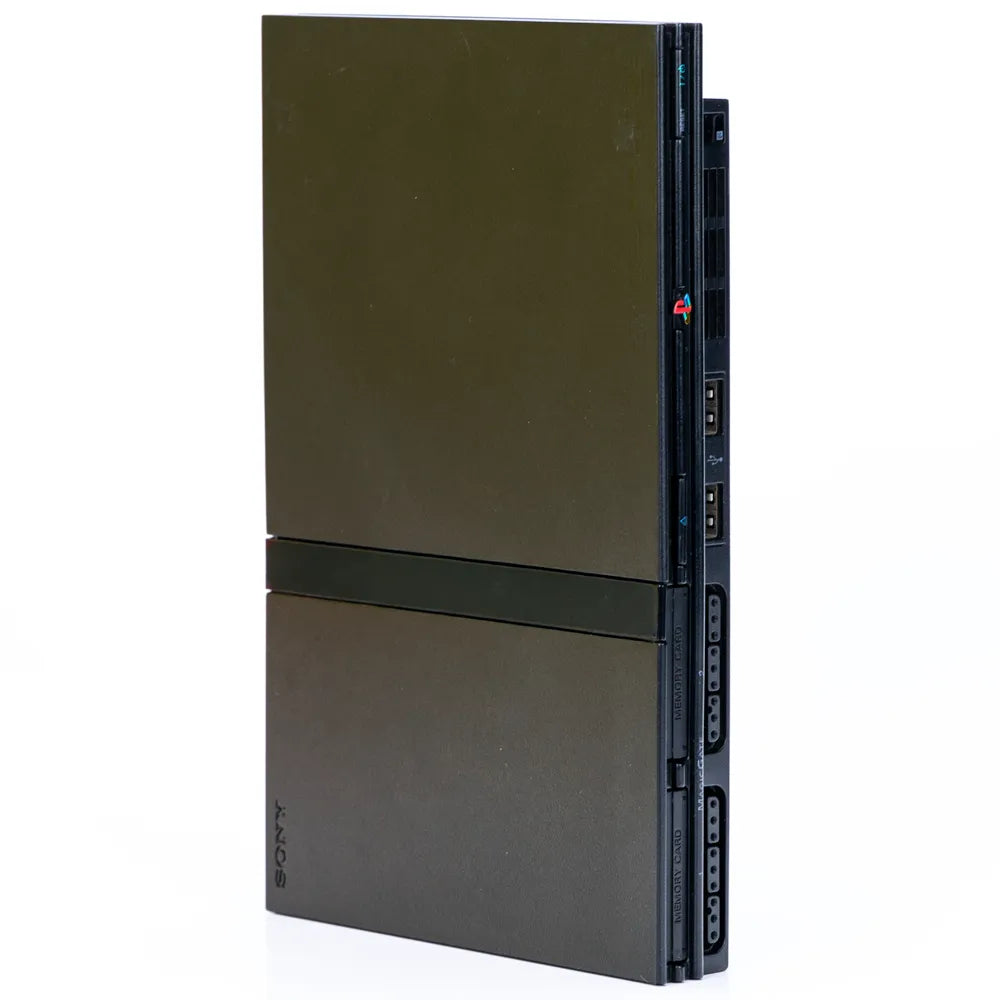 Sony PlayStation 2 Slim Svart Konsoll Pakke i eske - Retrospillkongen