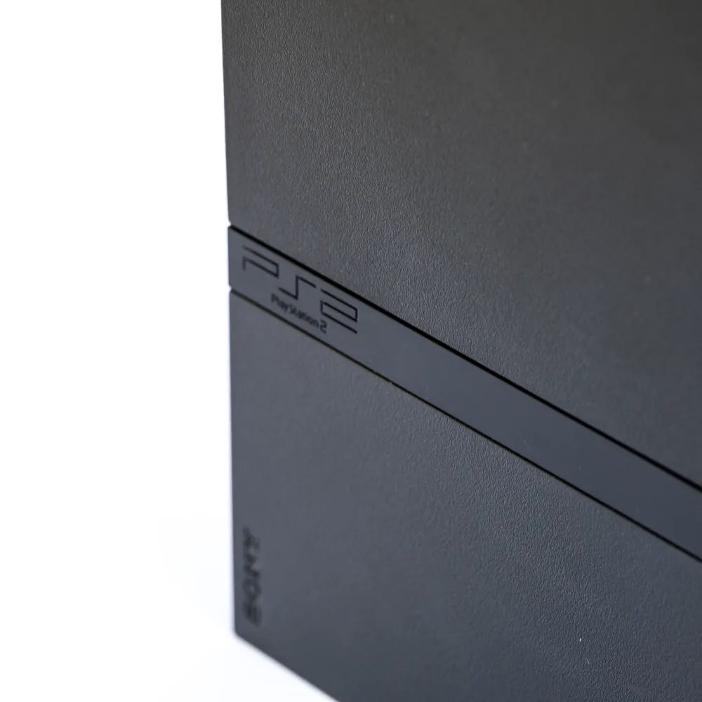 Sony PlayStation 2 Slim Svart Konsoll Pakke i eske - Retrospillkongen