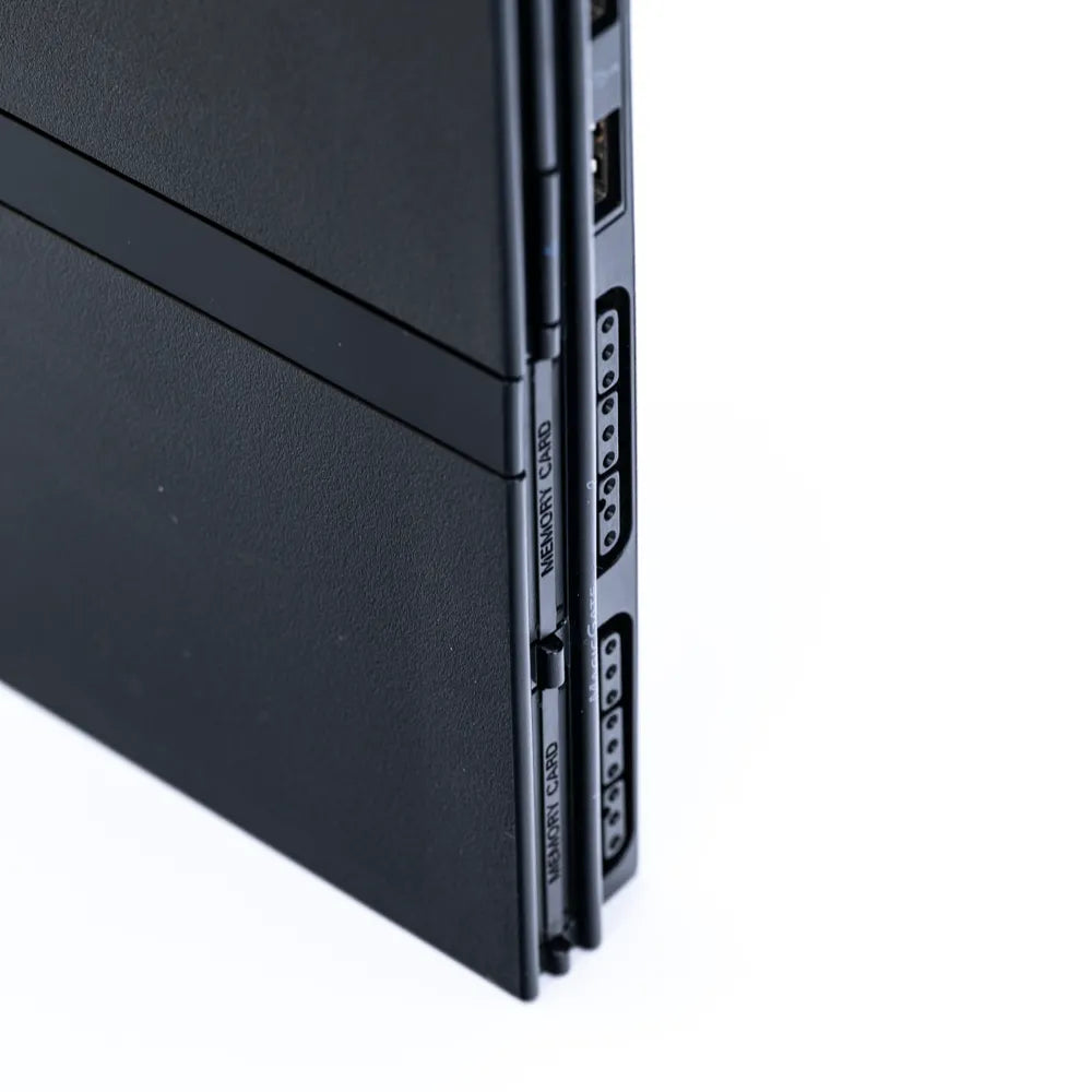 Sony PlayStation 2 Slim Svart Konsoll Pakke i eske - Retrospillkongen