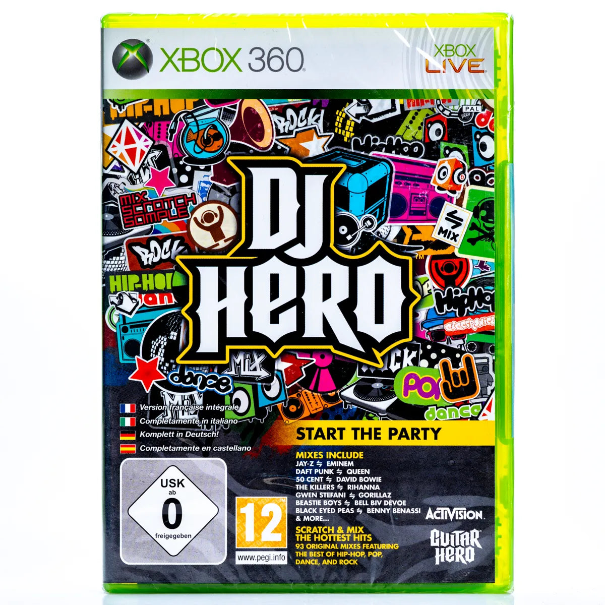 DJ Hero - Xbox 360 Spill (Forseglet) - Retrospillkongen