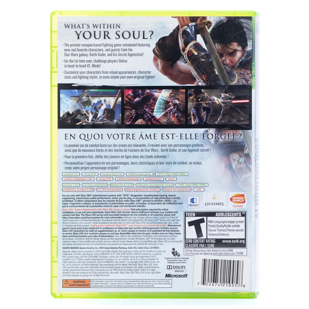 Soulcalibur IV - Xbox 360 spill (NTSC-U) - Retrospillkongen