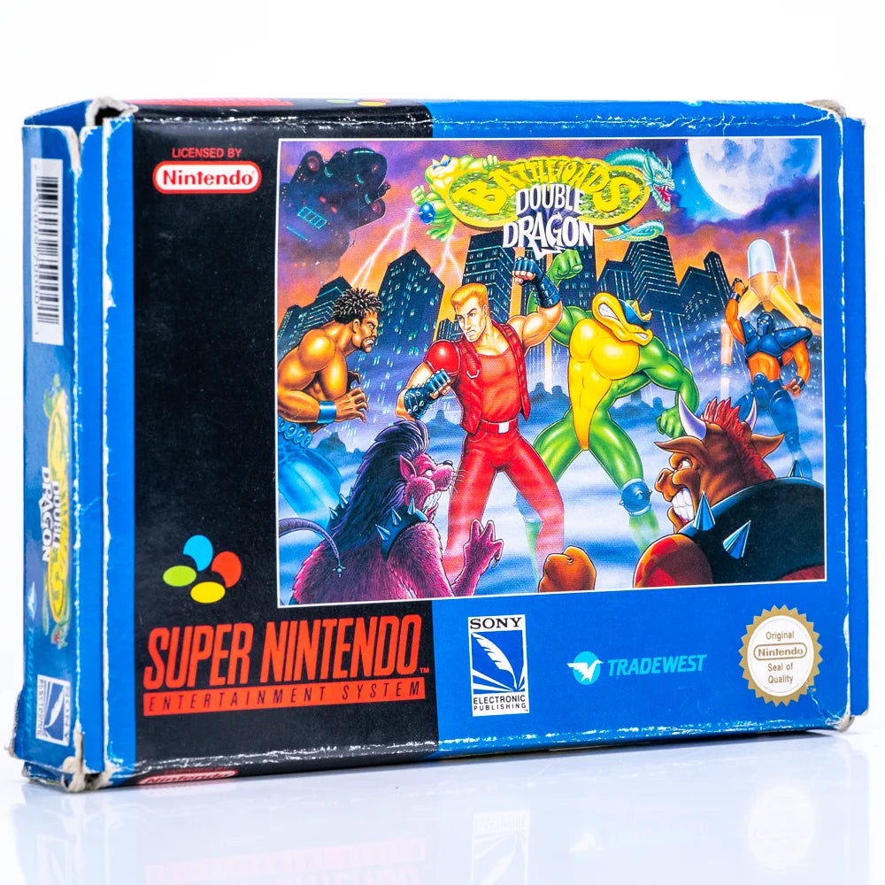 Battletoads / Double Dragon - SNES spill (I Eske) - Retrospillkongen