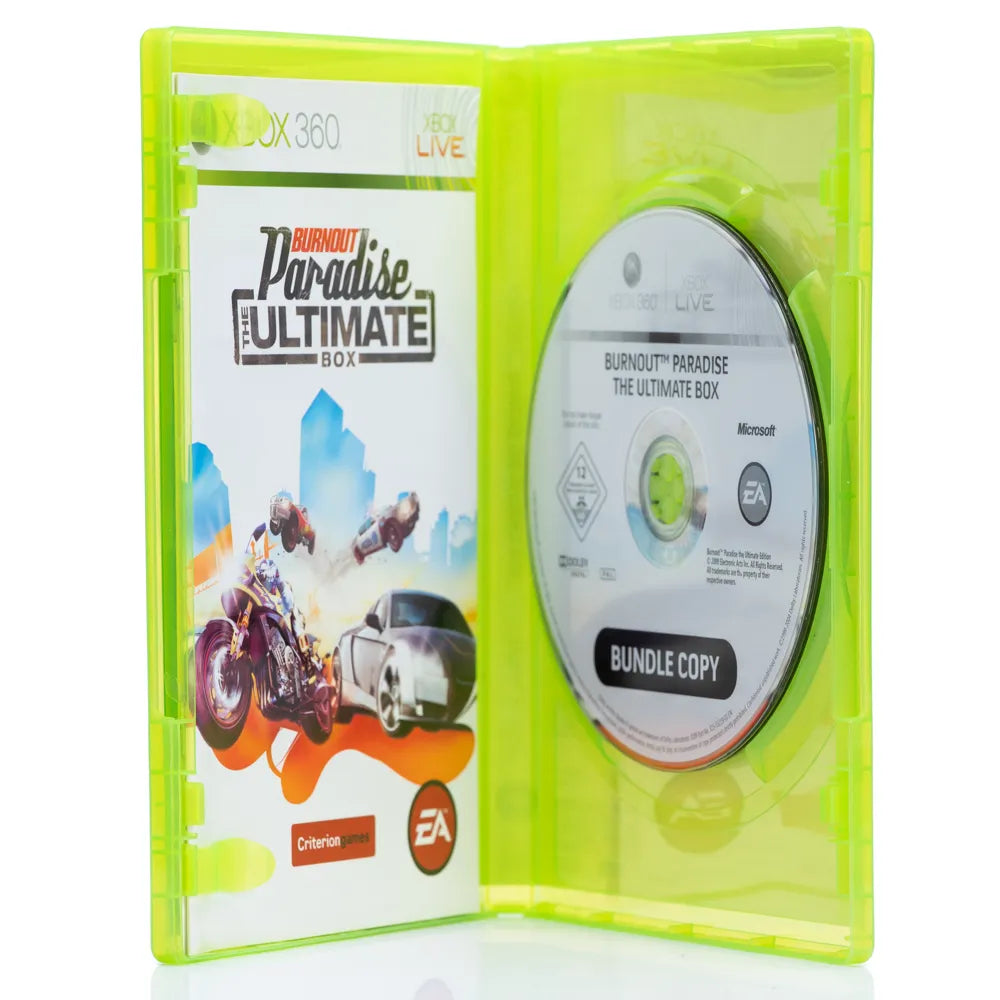 Burnout Paradise: The Ultimate Box + Trivial Pursuit - Xbox 360 spill - Retrospillkongen