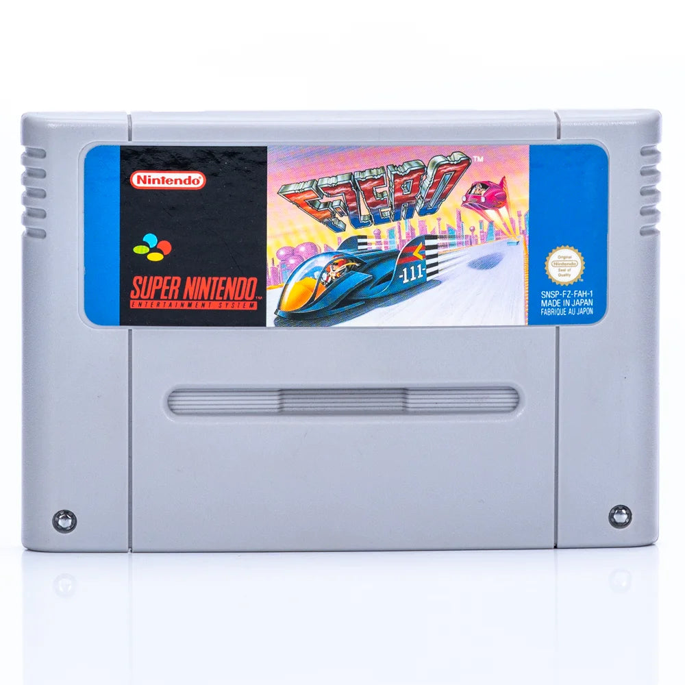 F-Zero - SNES spill (I Eske) - Retrospillkongen