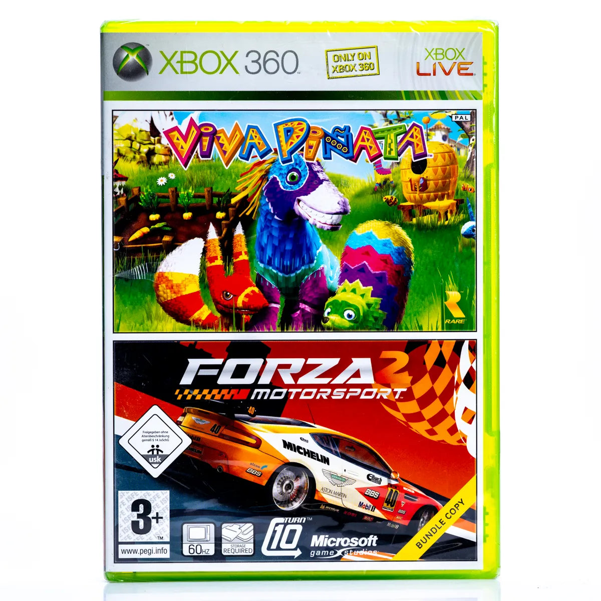Viva Piñata / Forza Motorsport 2 - Xbox 360 Spill (Forseglet) - Retrospillkongen