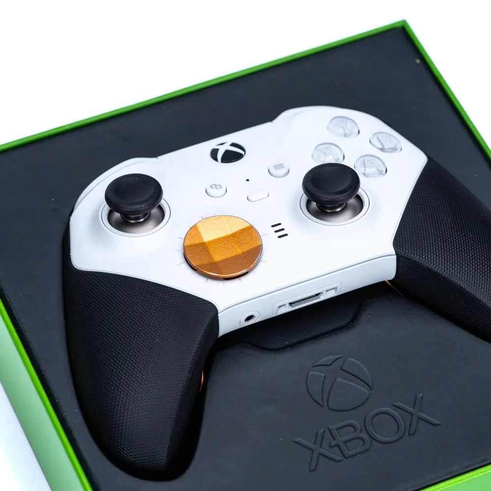 Original Trådløs Hvit Elite Series 2 Core Kontroller for Series XS / Xbox One - Retrospillkongen