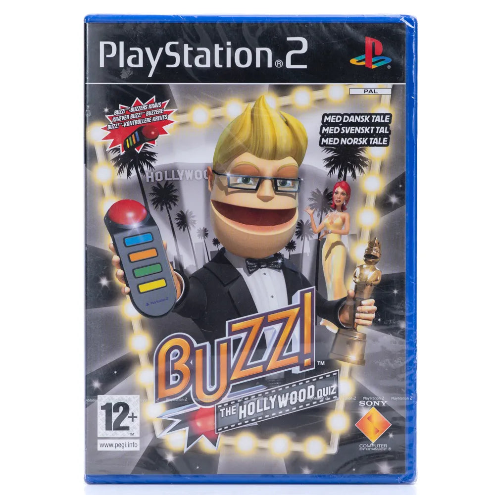 Buzz! The Hollywood Quiz - PS2 spill - Retrospillkongen