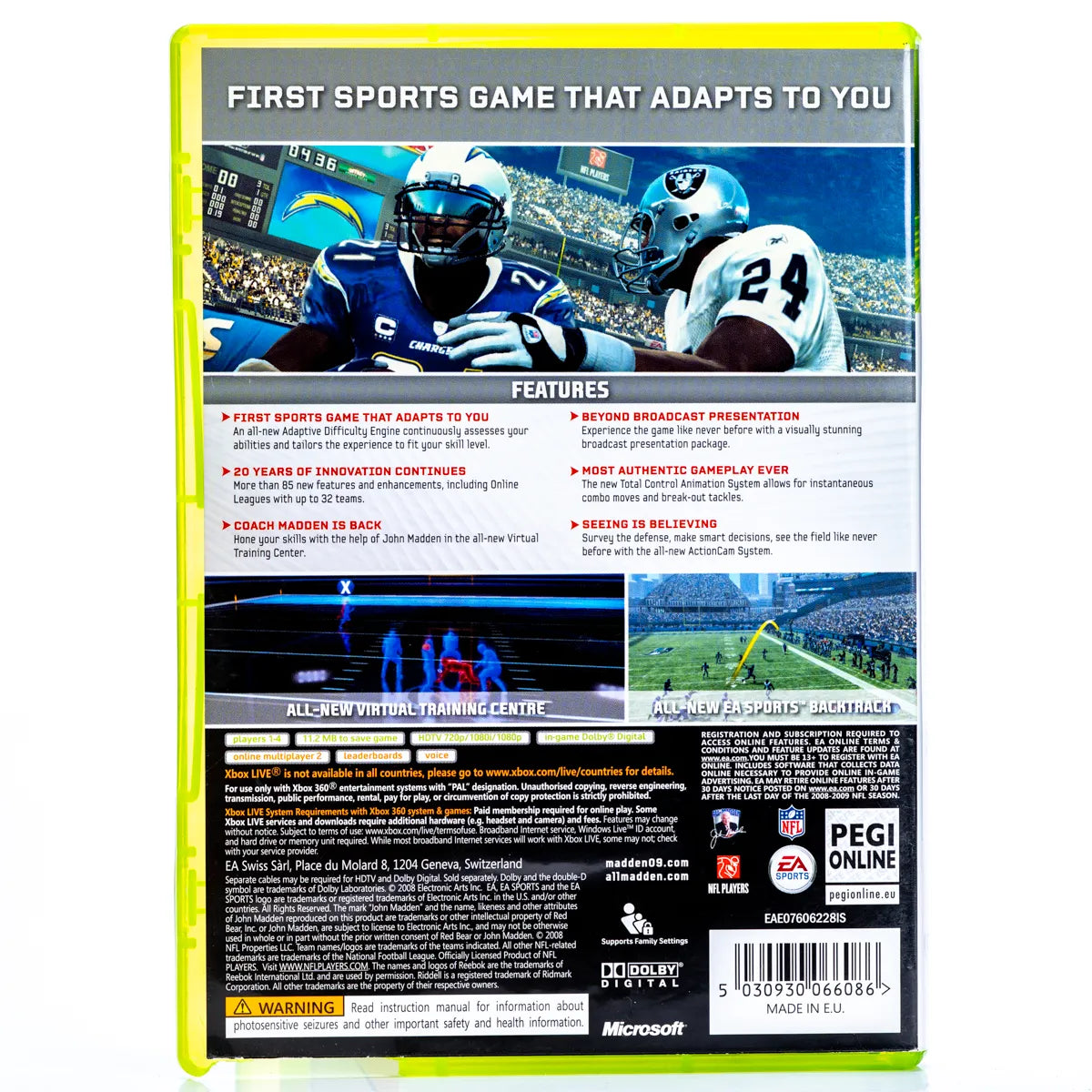 Madden NFL 09 - Xbox 360 spill - Retrospillkongen