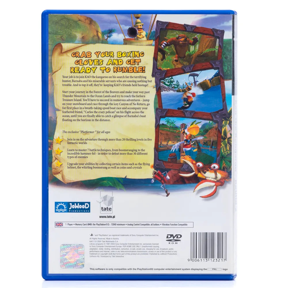 Kao the Kangaroo: Round 2 - PS2 spill - Retrospillkongen