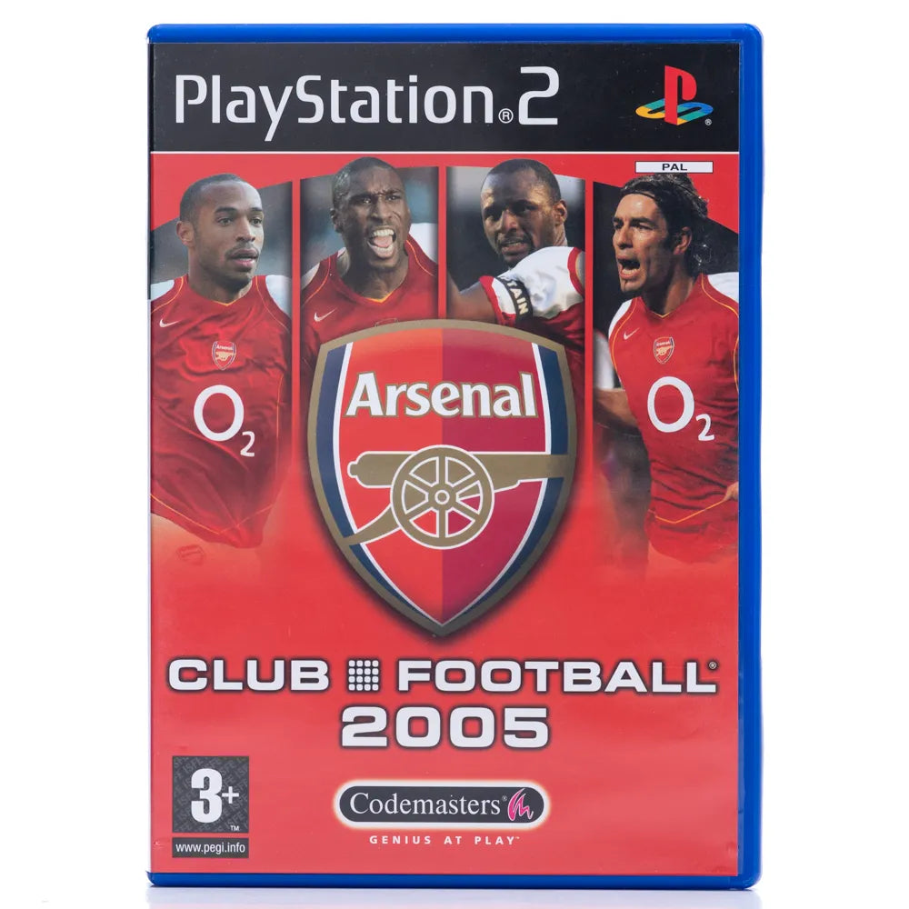 Arsenal Club Football 2005 - PS2 spill - Retrospillkongen