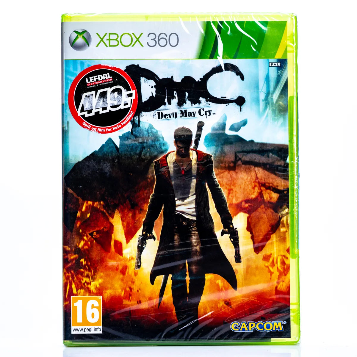 DmC: Devil May Cry - Xbox 360 Spill (Forseglet) - Retrospillkongen