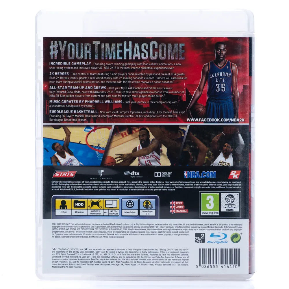 NBA 2K15 - PS3 spill - Retrospillkongen