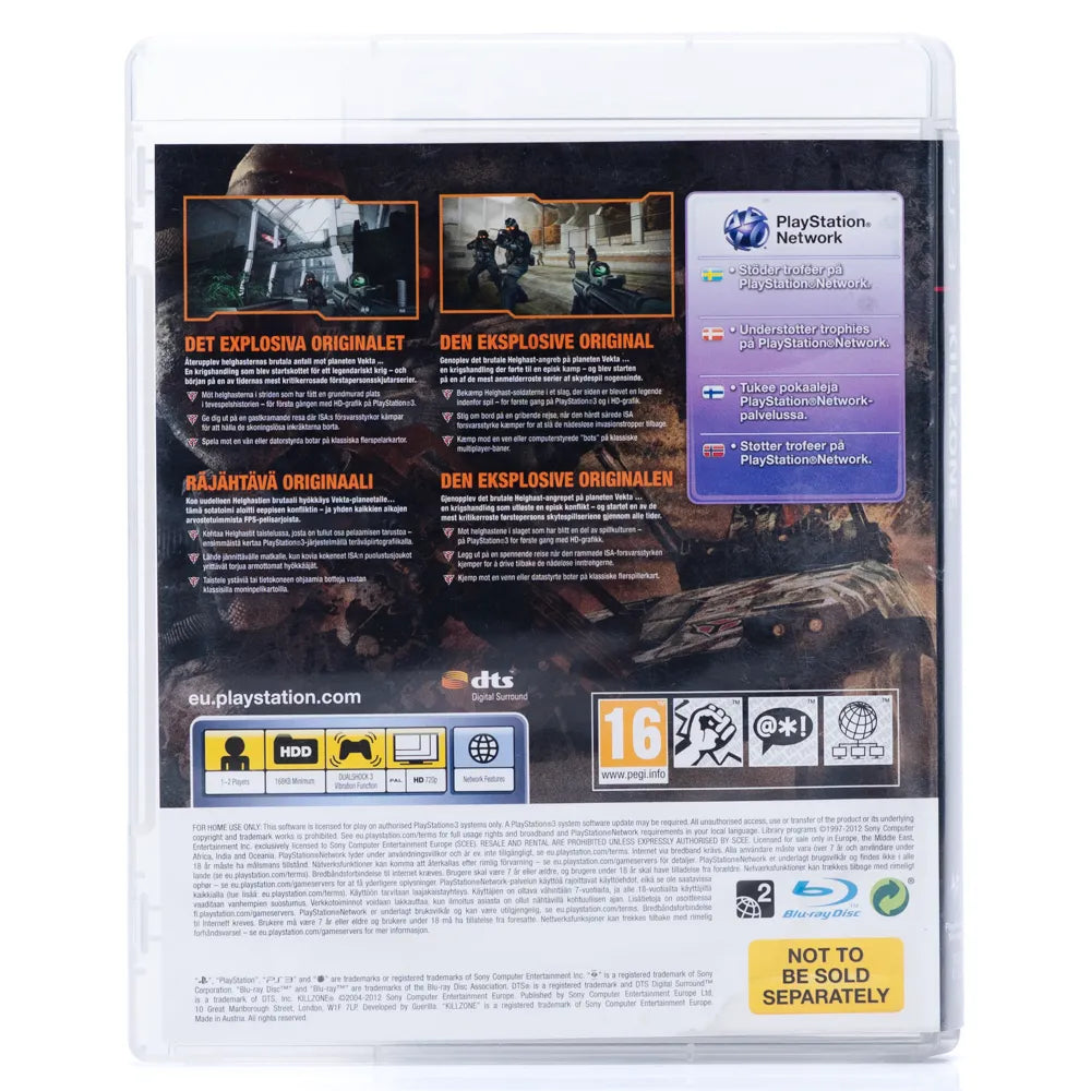 Killzone HD - PS3 spill - Retrospillkongen
