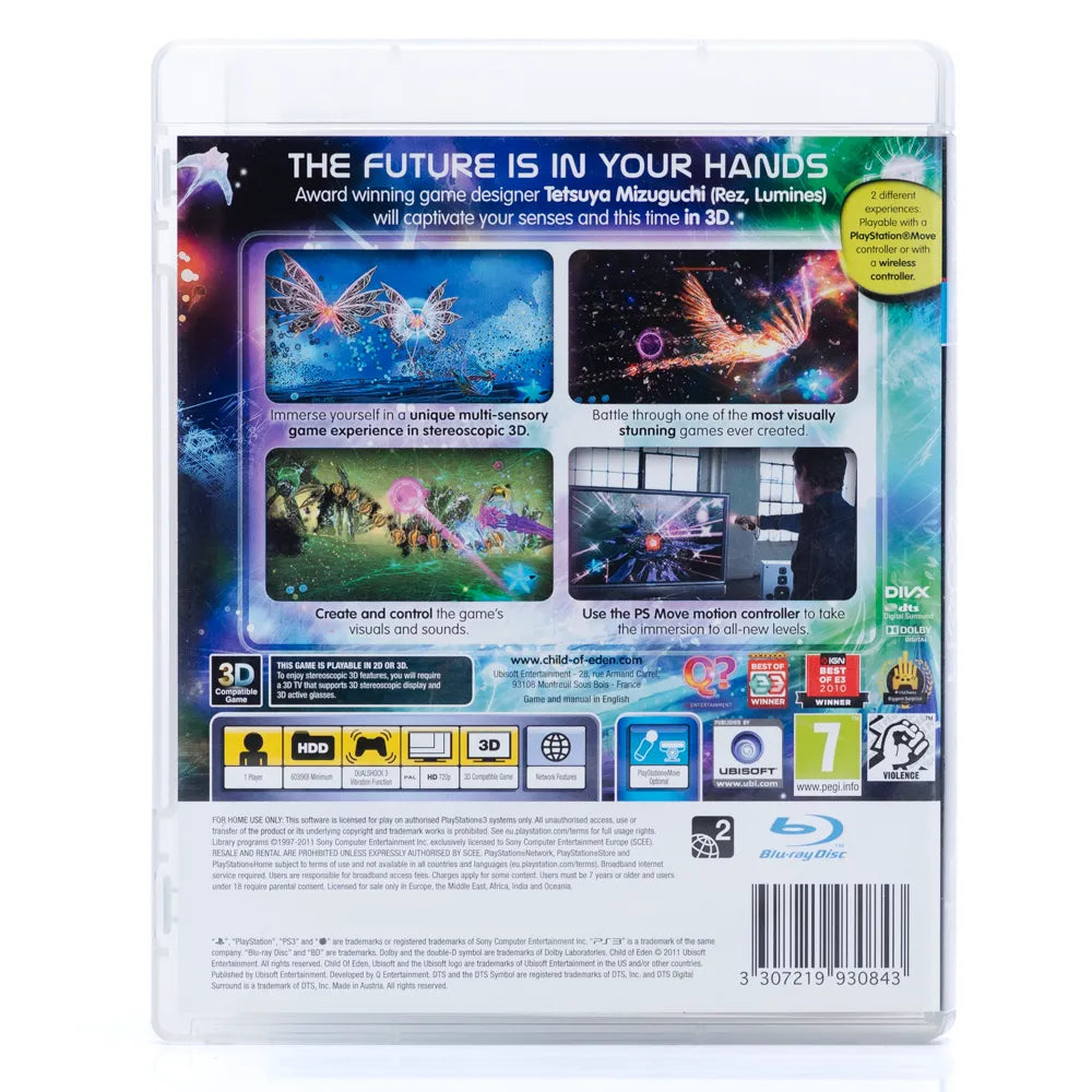 Child of Eden - PS3 spill - Retrospillkongen