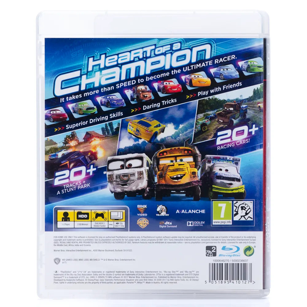 Cars 3 Driven to Win - PS3 spill - Retrospillkongen