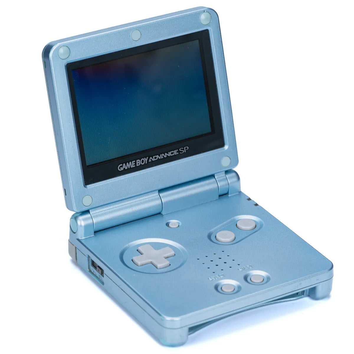 Original Nintendo Gameboy Advance SP - Pearl Blue - Retrospillkongen
