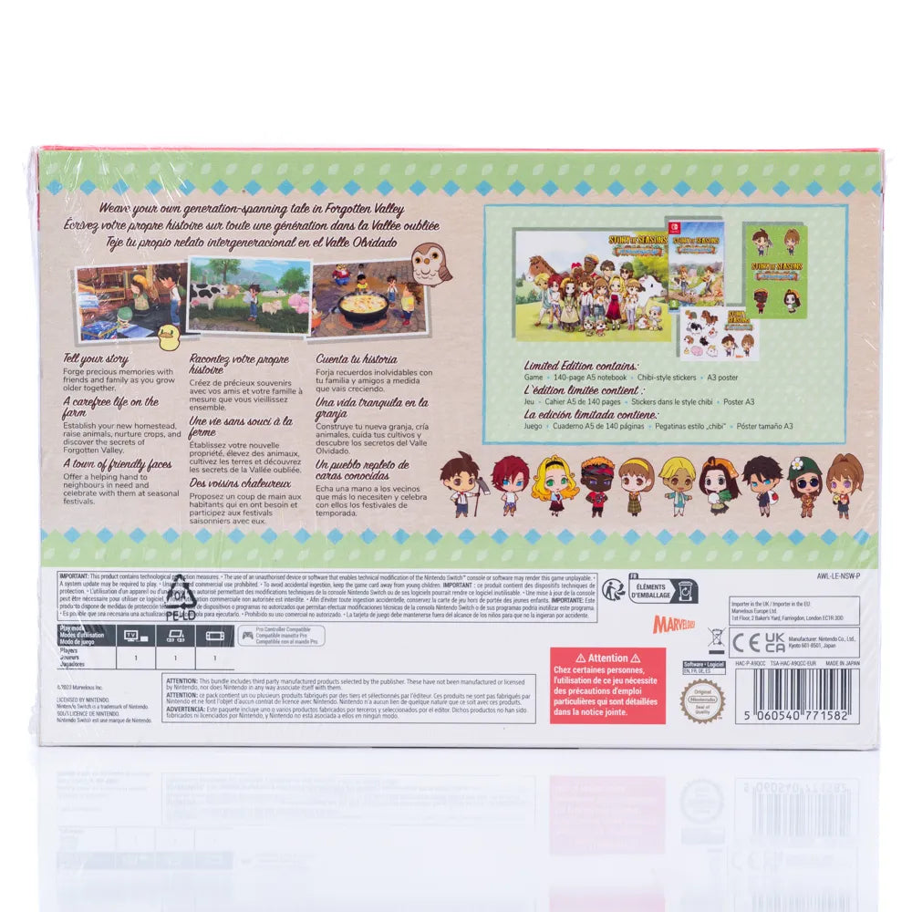 Story of Seasons: A Wonderful life (Limited Edition) - Switch spill (Forseglet i Eske) - Retrospillkongen