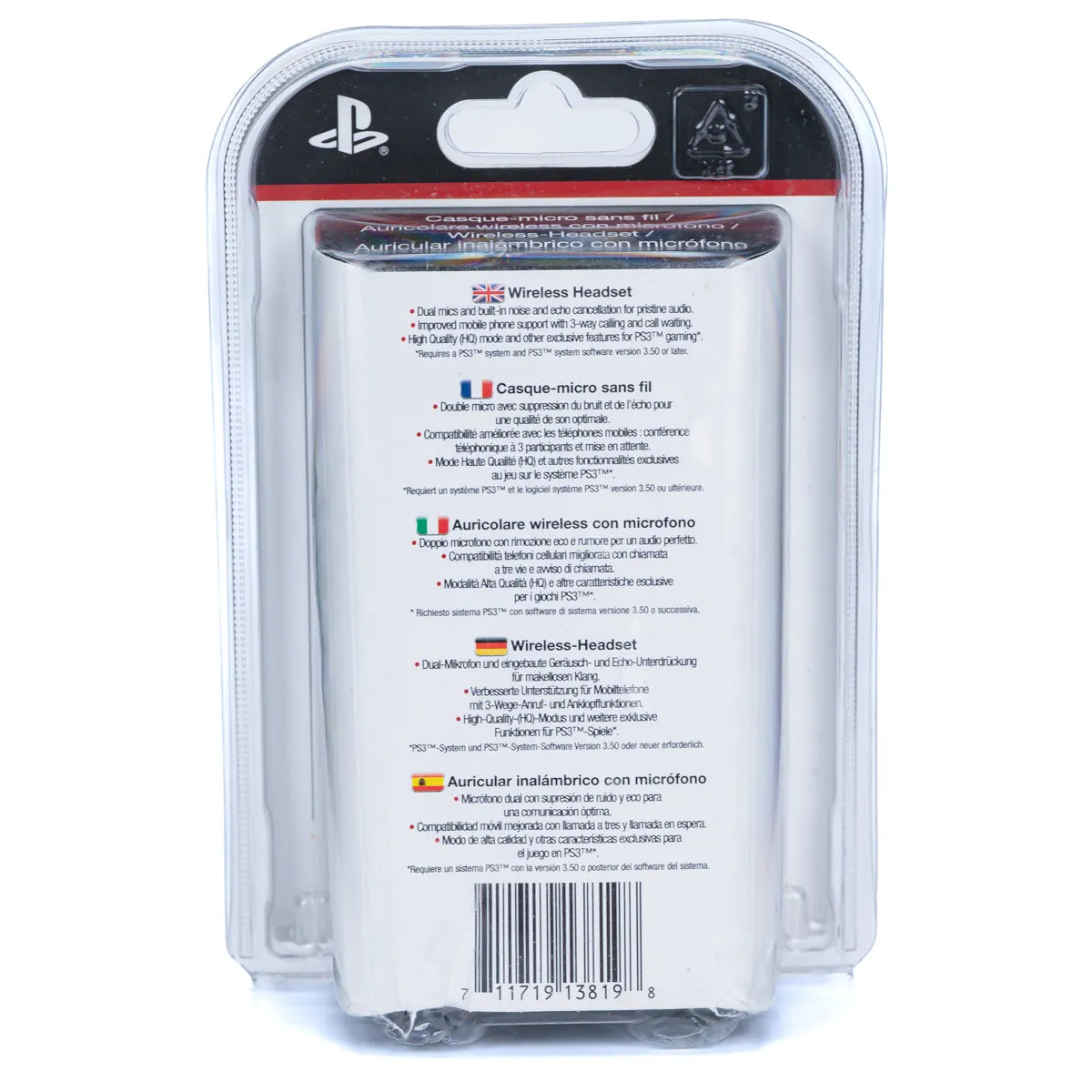 Sony Wireless Headset CECHYA-0076 - PS3 - Retrospillkongen