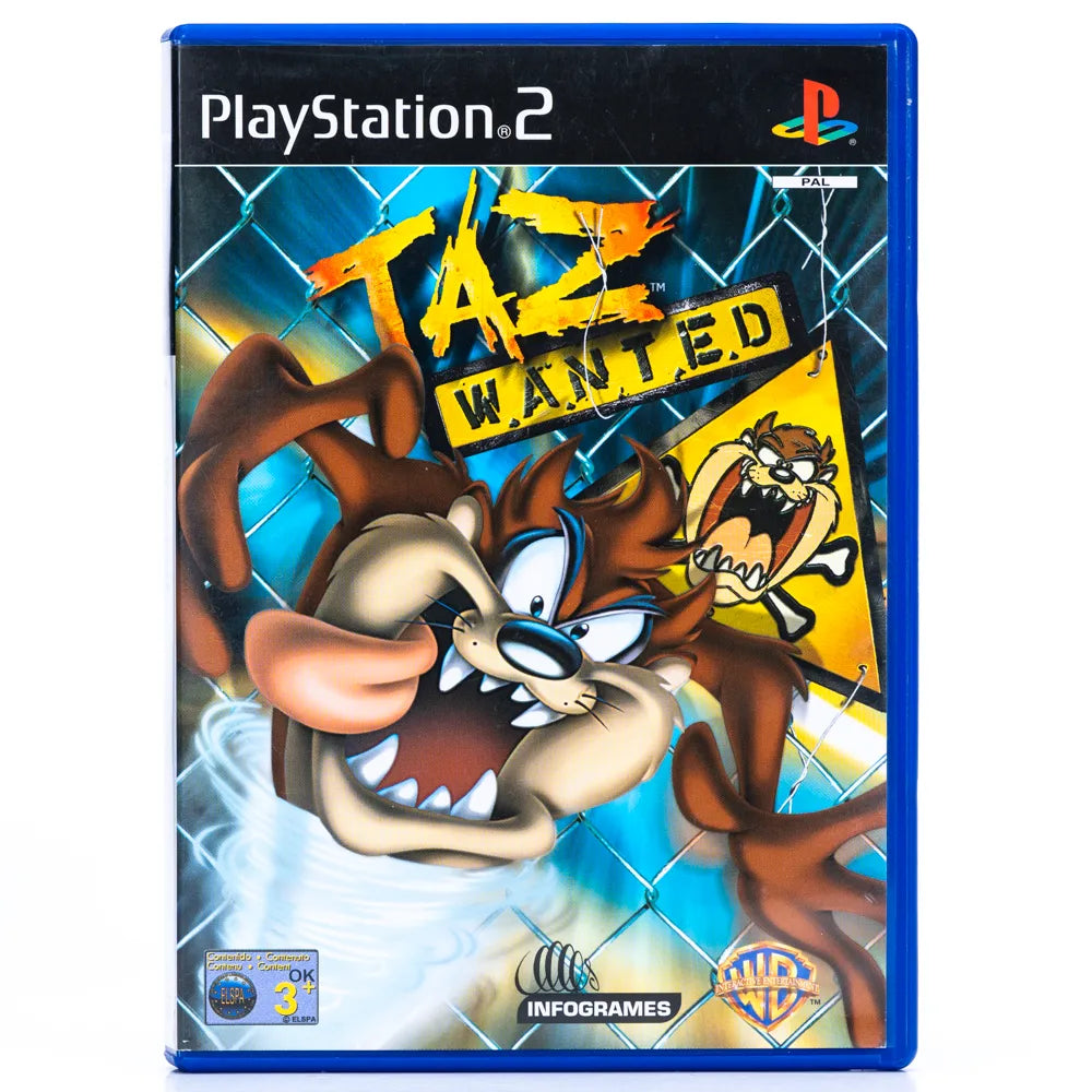 TAZ Wanted - PS2 spill - Retrospillkongen
